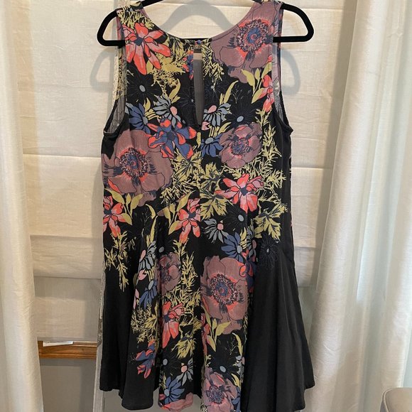 Free People floral Backyard Party Tunic Dress - Picture 2 of 4